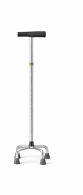 Adjustable Quadripod Walking Stick (4-Leg Base)