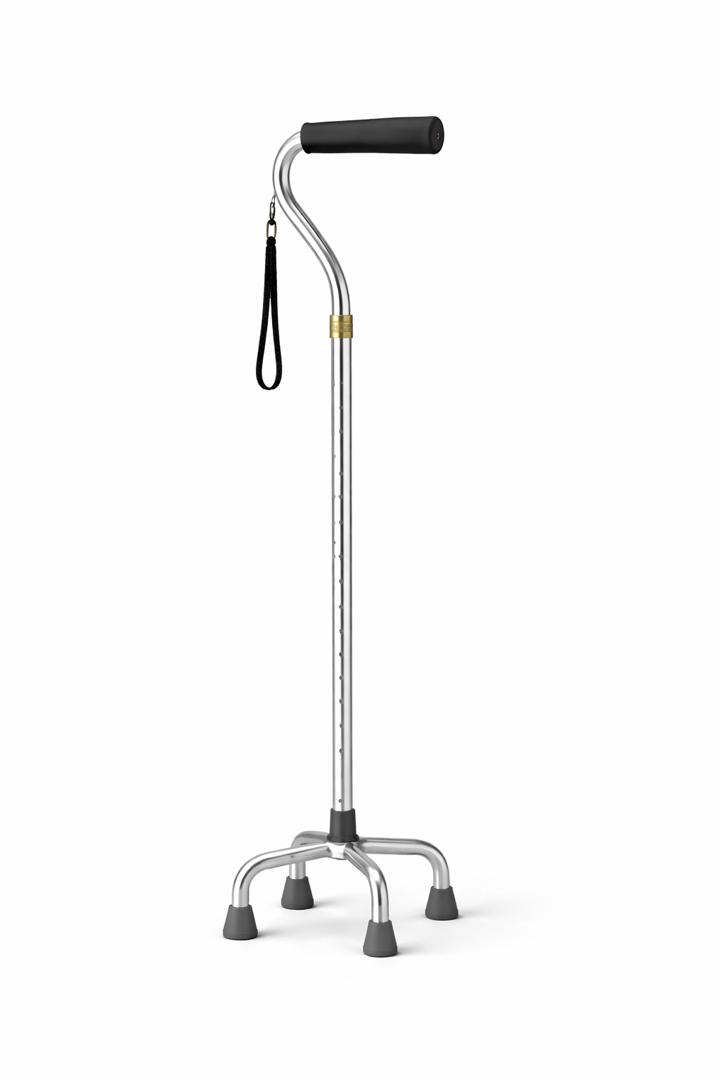 Adjustable Quadripod Walking Stick (4-Leg Base)