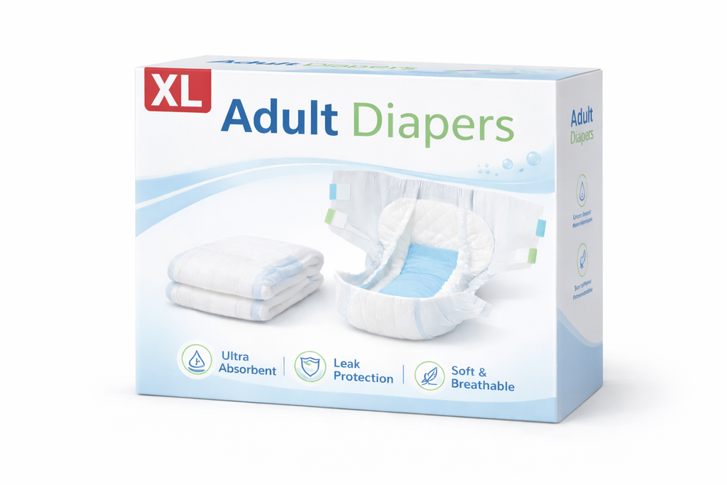 Adult Diapers –(XL){SET Of 10}