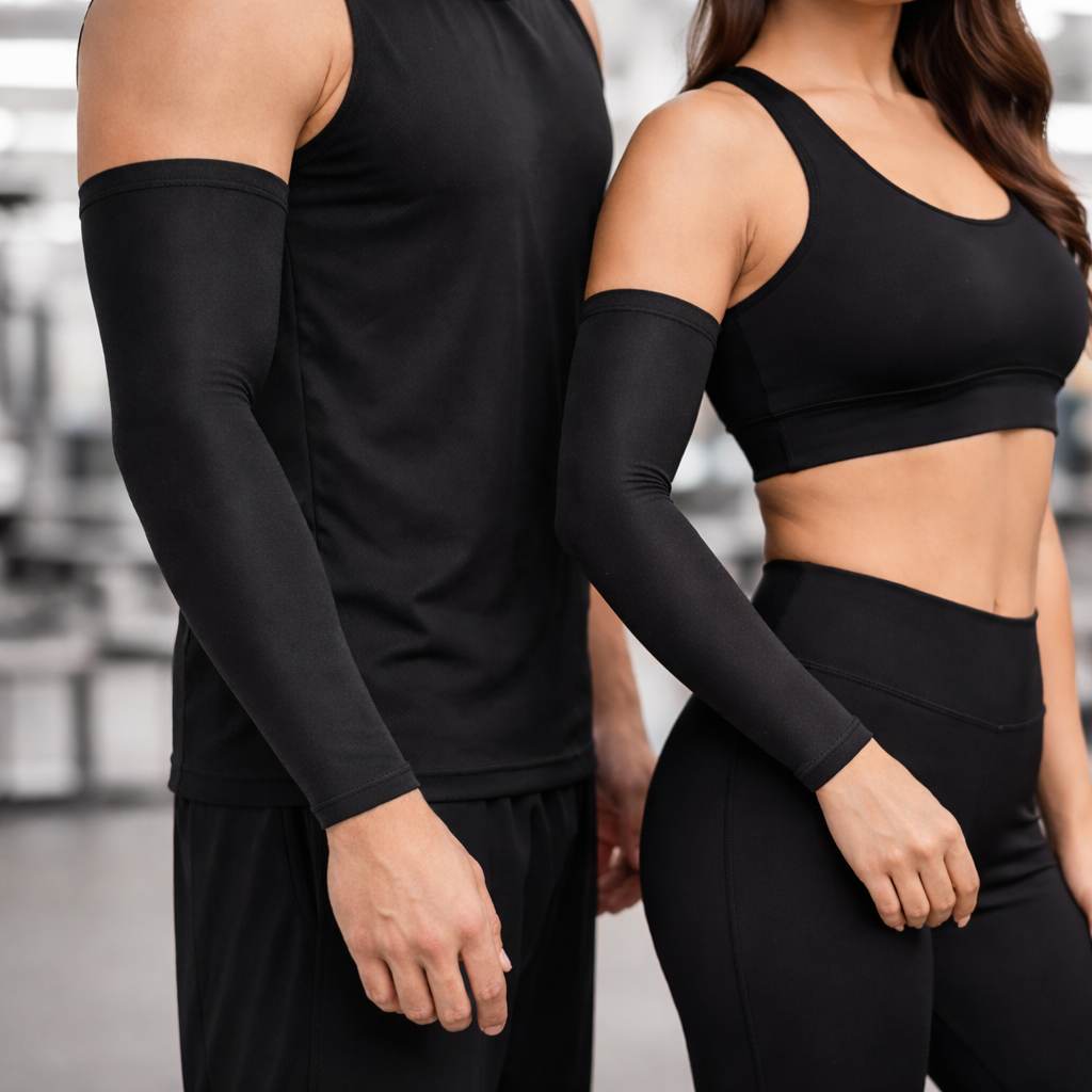 IMD Compression Arm Sleeve – Elastic Arm Support for Sports & Muscle Recovery
