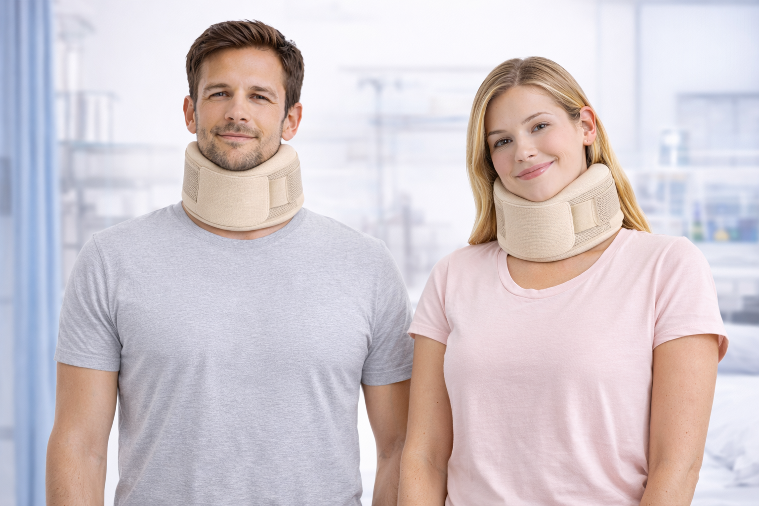 IMD Cervical Collar – Adjustable Neck Support Brace for Pain Relief & Spine Support