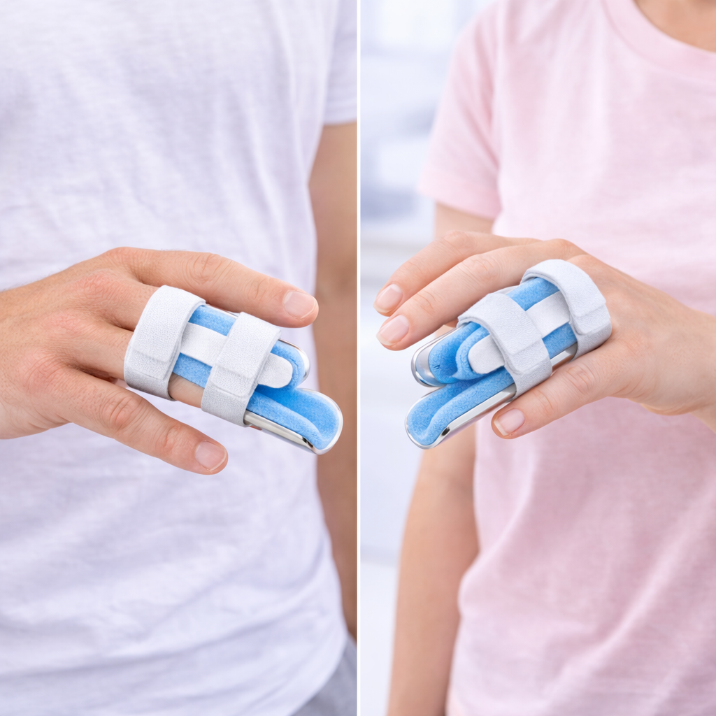IMD Frog Splint – Aluminium Finger Splint for Finger Immobilization & Injury Support