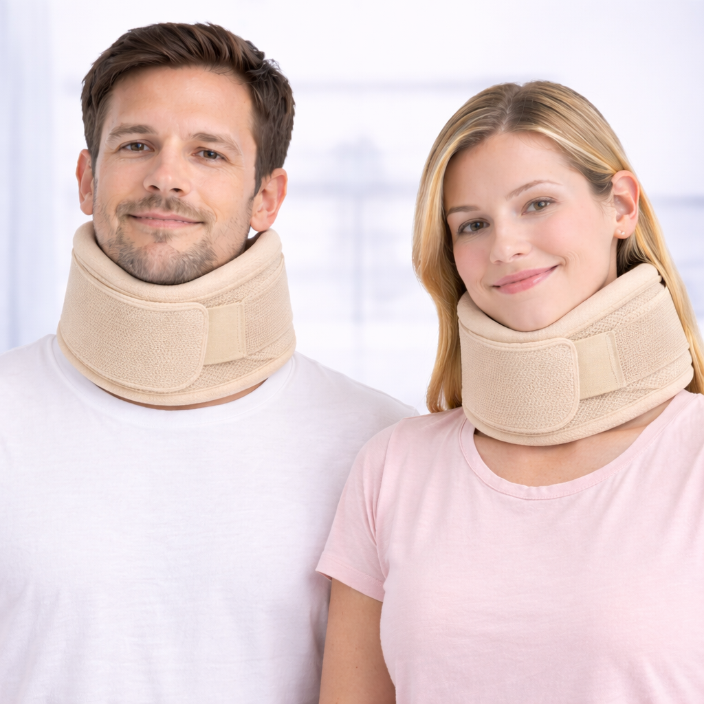 IMD Cervical Collar with Neck Support | Adjustable Neck Brace for Pain Relief