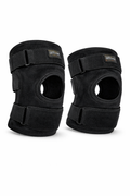 IMD Hinged Knee Support Brace – Adjustable Open Patella Knee Stabilizer (Pair)
