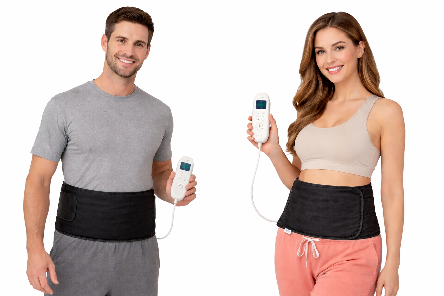 IMD Orthopaedic Heat Belt – Electric Heating Pad for Back, Waist & Pain Relief