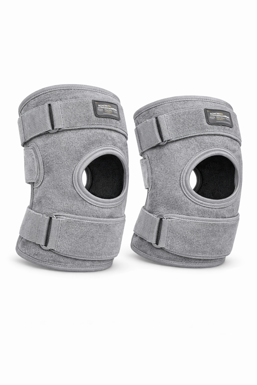 IMD Hinged Knee Support Brace – Adjustable Open Patella Knee Stabilizer (Pair)