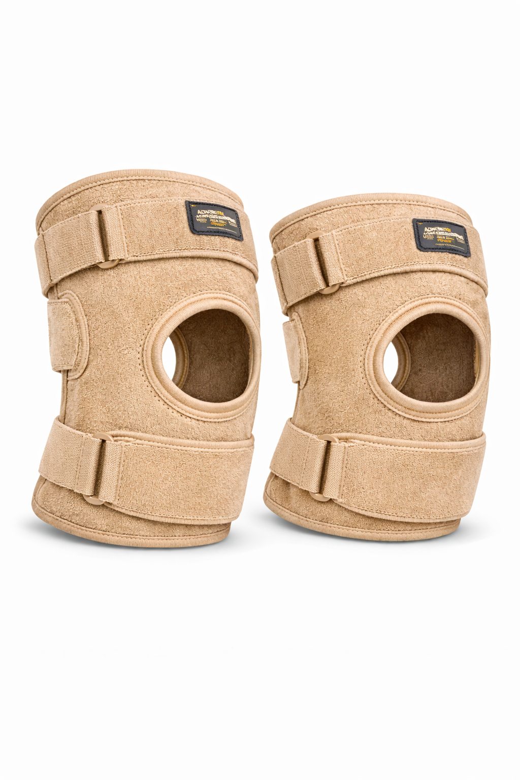 IMD Hinged Knee Support Brace – Adjustable Open Patella Knee Stabilizer (Pair)