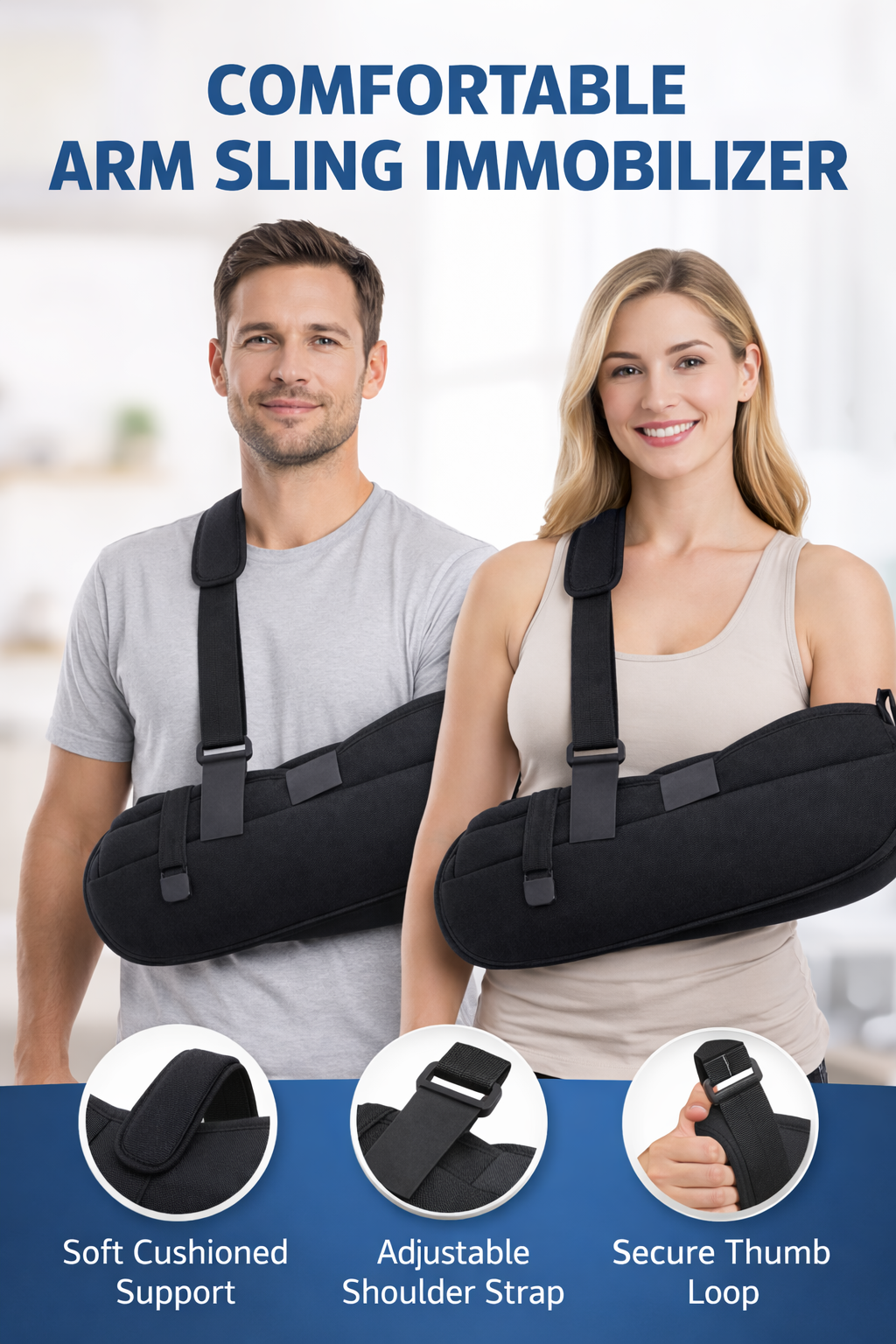 IMD Shoulder Abduction Brace – Adjustable Shoulder Support for Post-Surgery & Injury Recovery